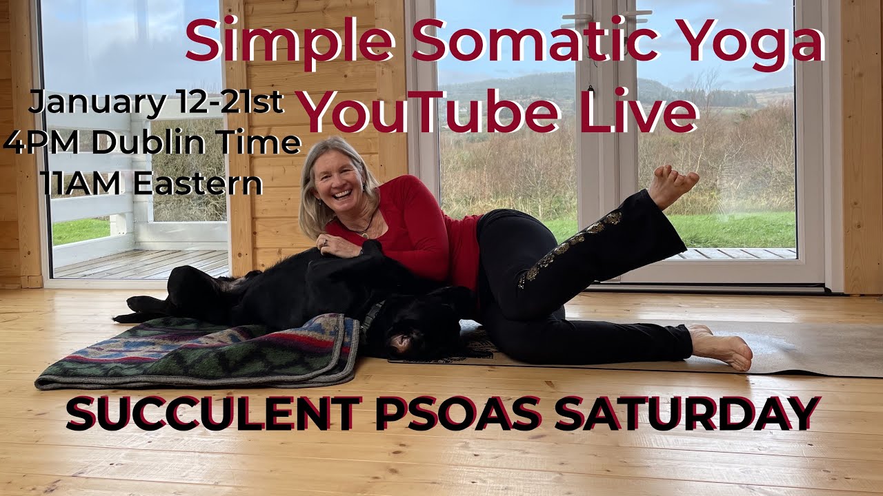 Day 9 Simple Somatic Yoga,  Succulent Psoas Saturday