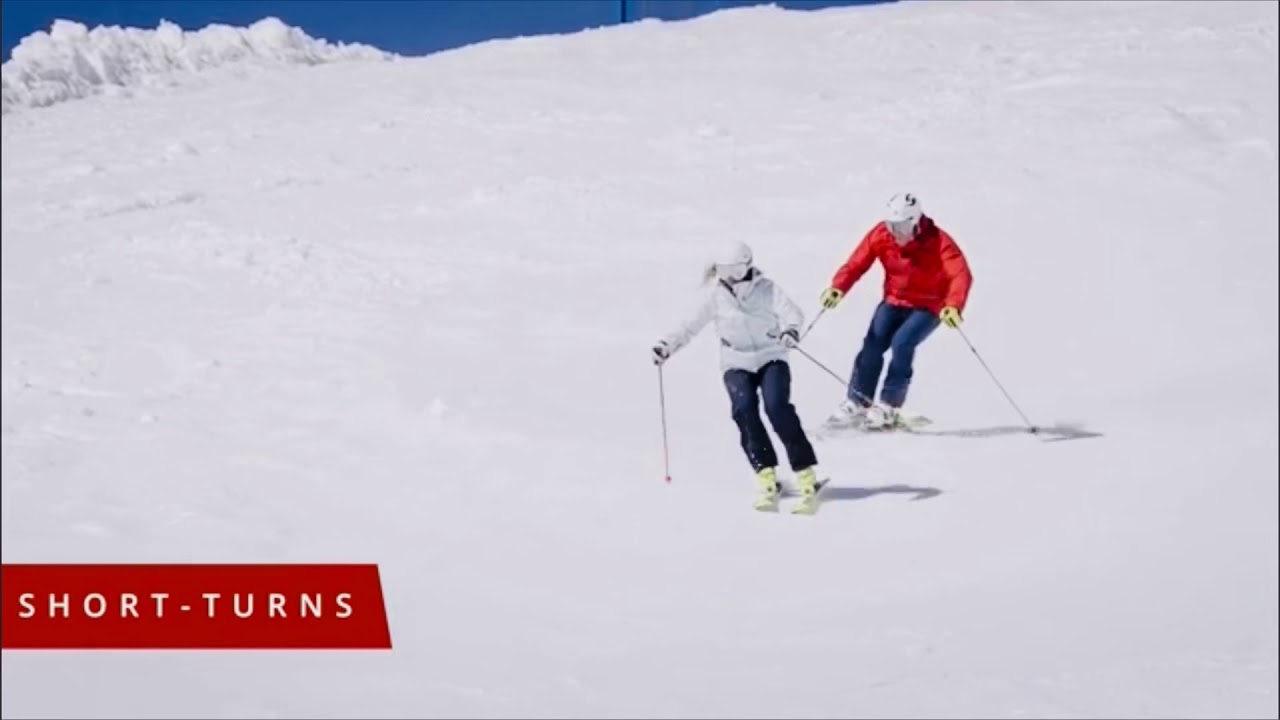 * Ski Tips - Short turns, Balance & Edging Skills: Pro skier - Patrick B&auml;tz & Valentina Fankhauser