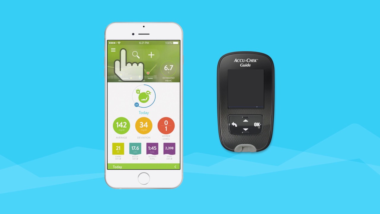 Accu Chek Guide mySugr handling video