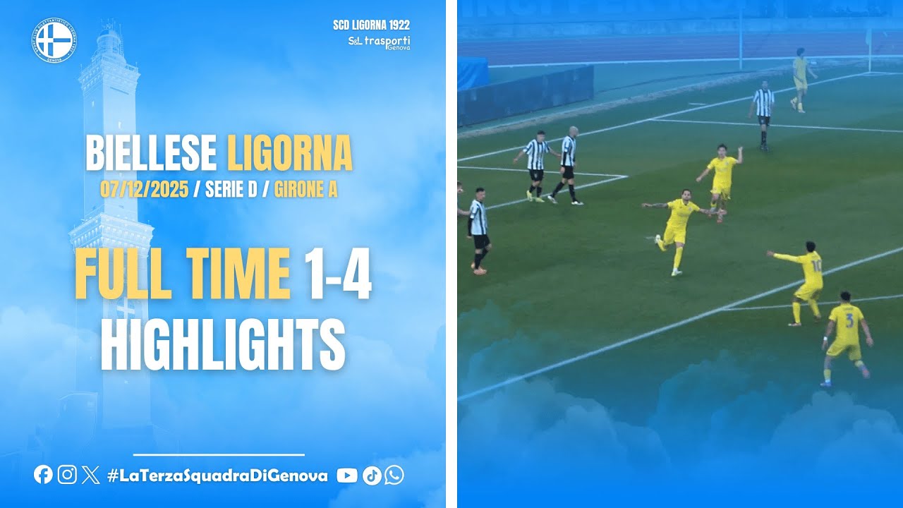 🎥 Biellese vs Ligorna 1-4 | Highlights