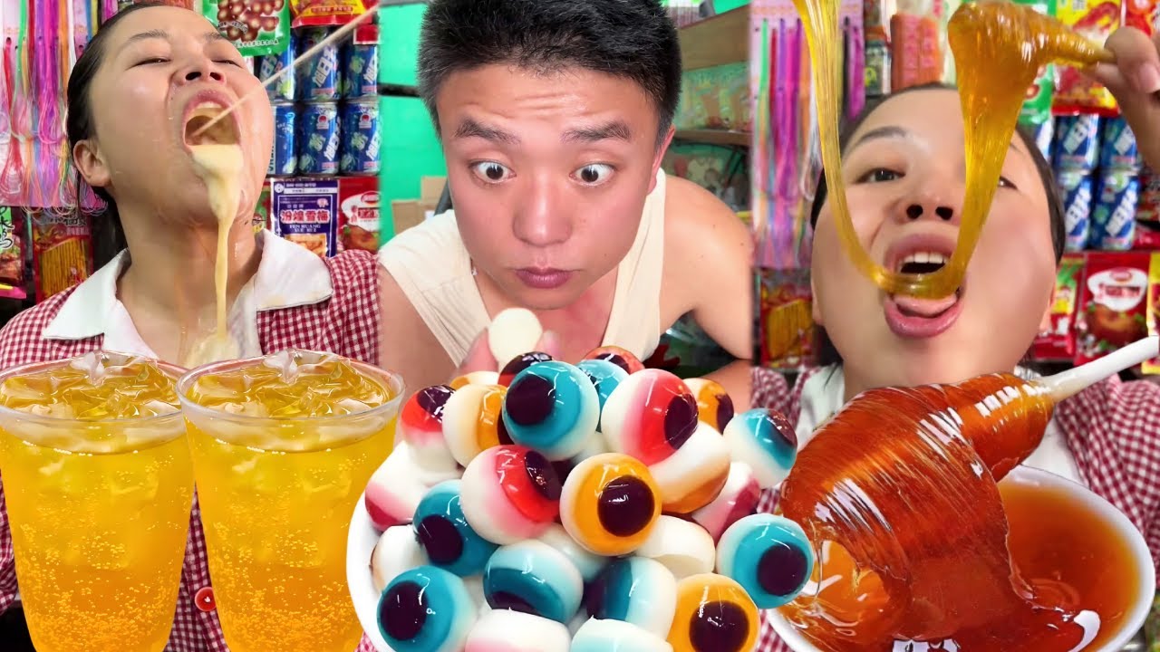 Video đồ ăn vặt Trung Quốc trên Tik Tok丨Những món ăn vặt mà hồi nhỏ mẹ không cho ăn|EP112