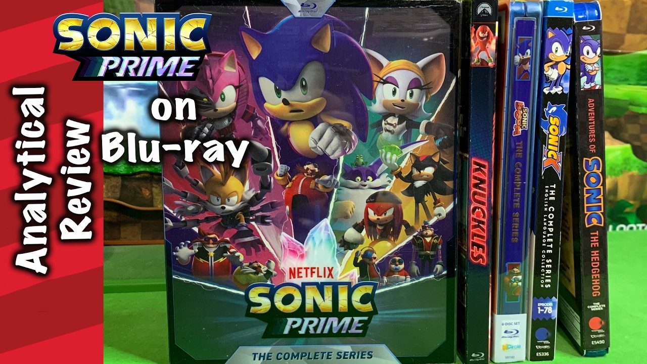 A look at the Sonic Prime Full Series Blu-Ray