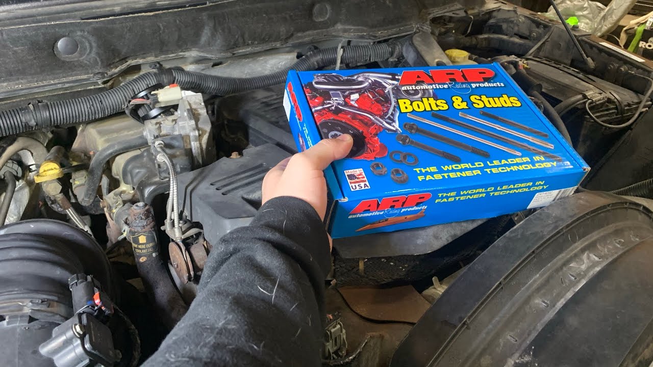 6.7 Cummins ARP head stud install guide (head on, one at a time)