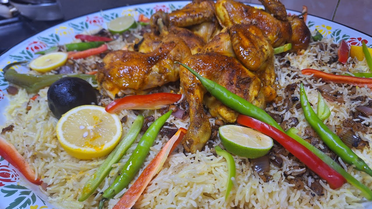chickenmajboos recipe Arabic recipe#අරාබි ගෙදරක සාමාන්‍යයෙන් නිතරම  හැදෙන කෑමක් මජ්බුස් චිකන්😍😍😍