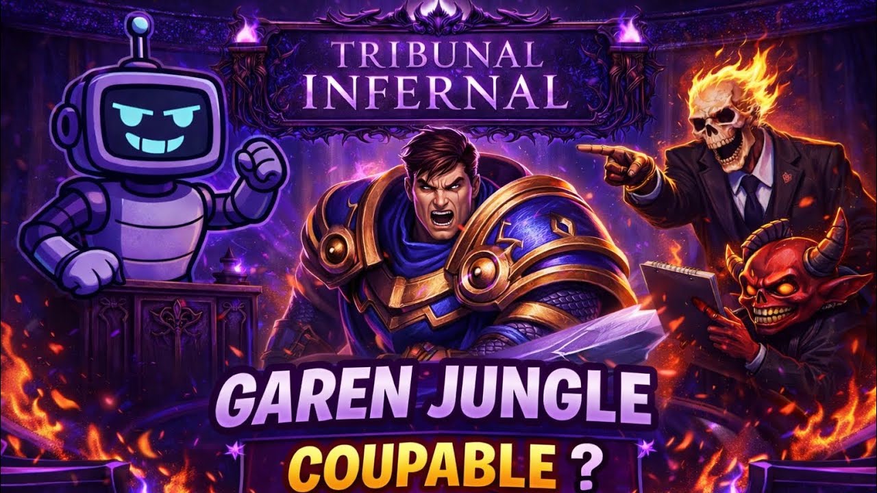 GAREN JUNGLE au tribunal infernal! Coupable ou Broken ?