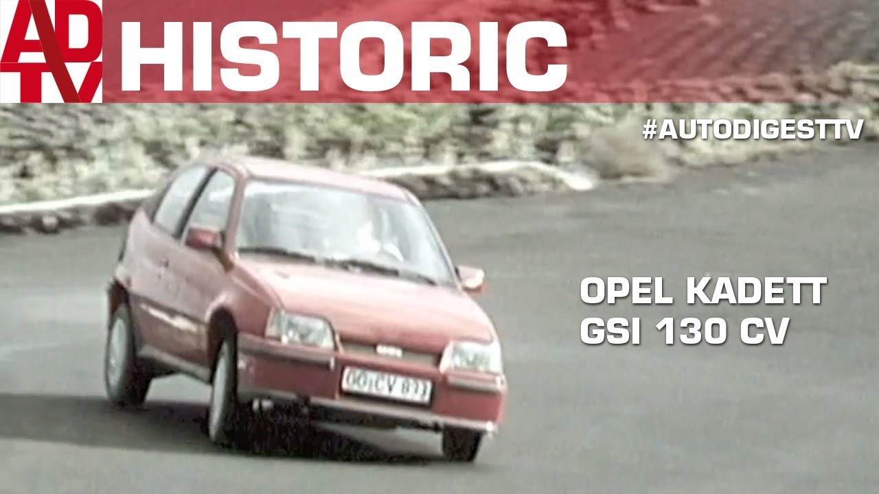OPEL KADETT GSI 130 CV 1986: Bellissimo video storico