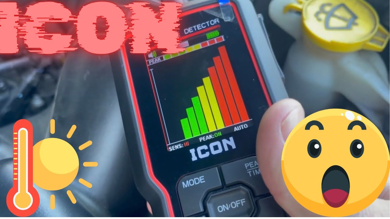 Trying Out the New Icon Refrigerant Leak Detector
