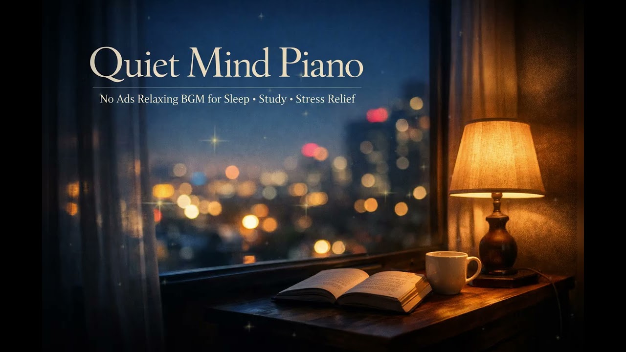 🎧【夢幻鋼琴系列】🎼靜心鋼琴曲｜助眠、學習、舒緩壓力｜放鬆背景音樂🎹