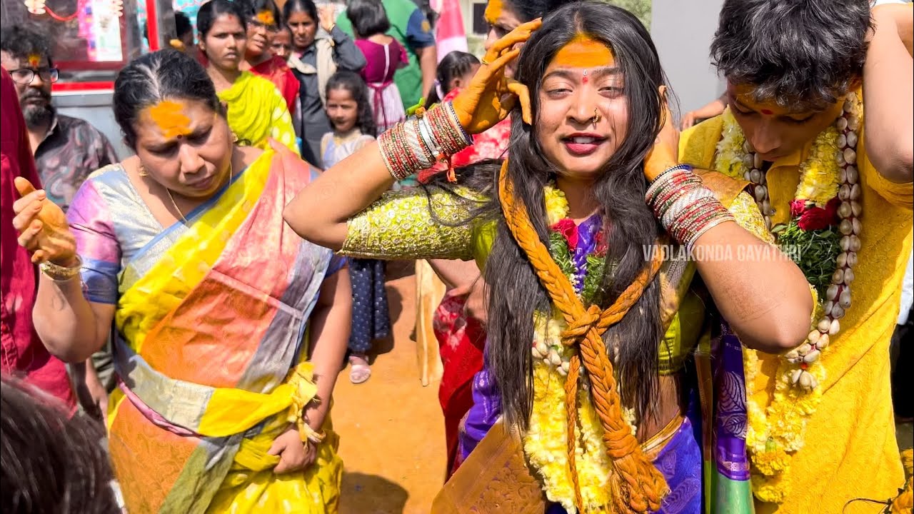 Mallanna Sigam 2025 at Komuravelli Mallanna Jatara | Shiva Sathula Sigalu | Mallanna Sigam