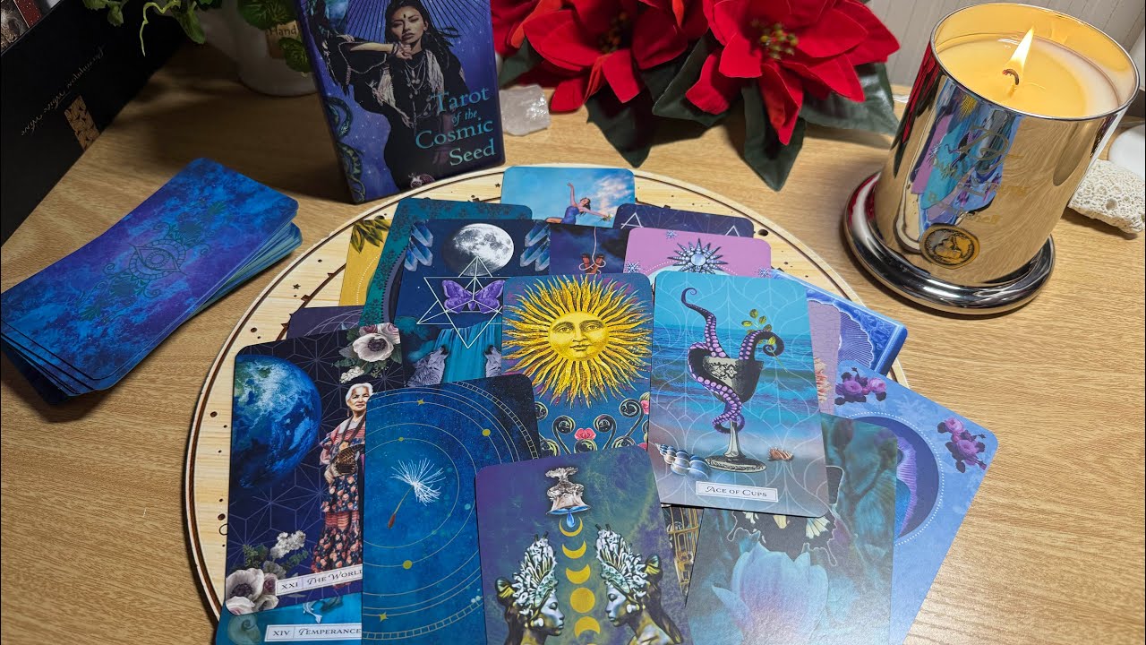 Супер красивая колода 😍🔥Tarot of the Cosmic Seed/ Таро Космического Семени