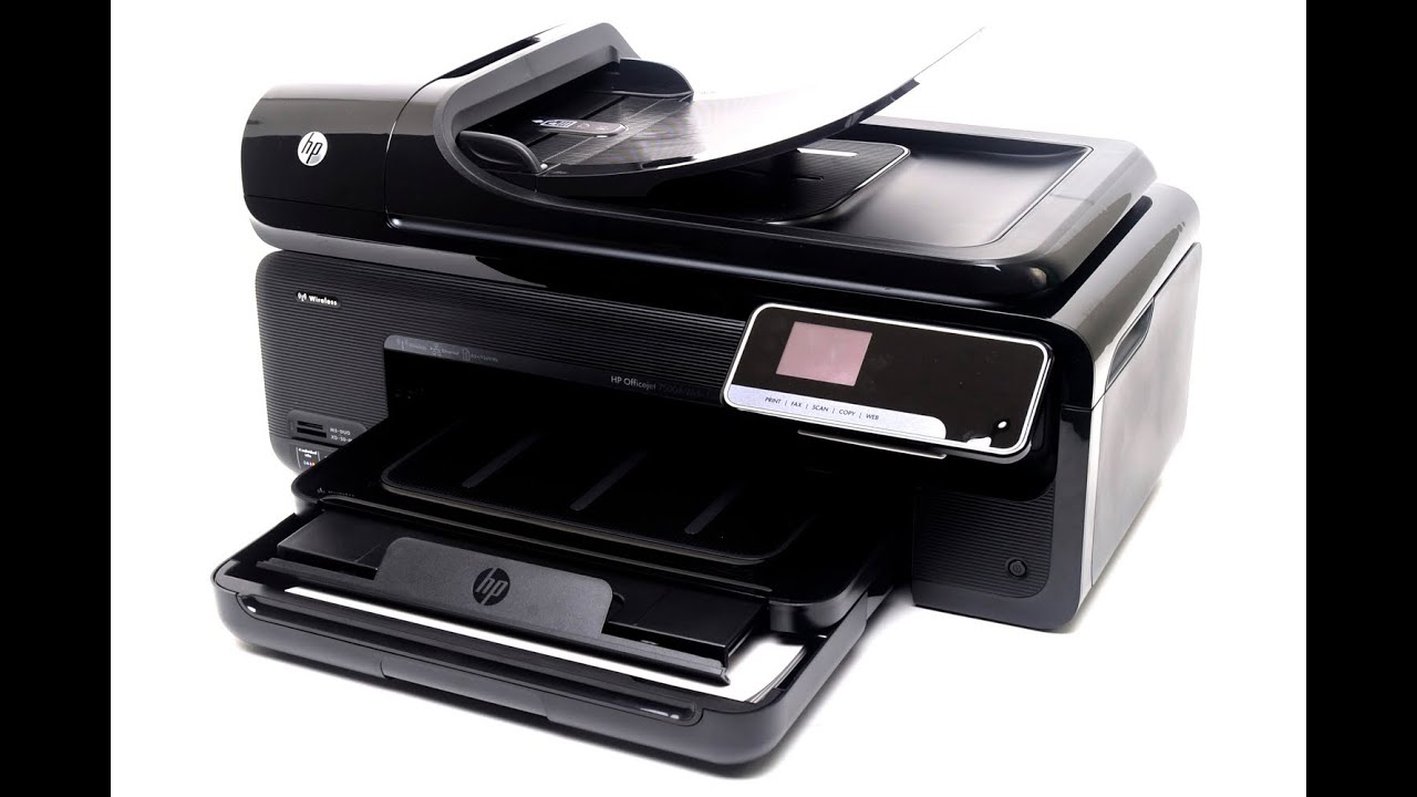 Hp Officejet 7500,7000, 6000 etc  مشكلة سحب الورق في طابعات
