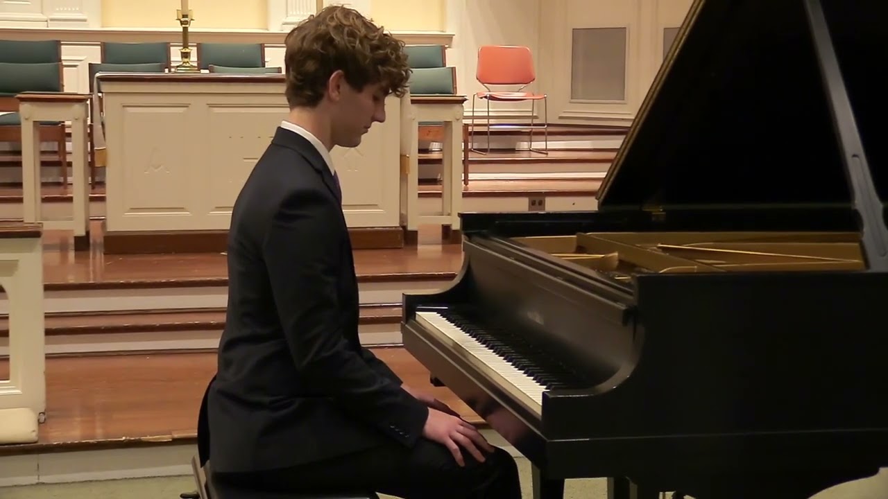 Mozart Piano Sonata No. 8, Allegro and Chopin Fantaisie-Impromptu
