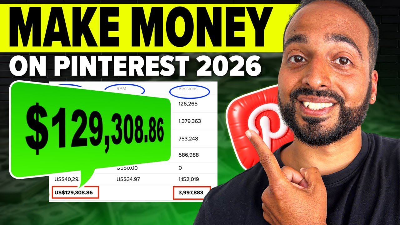 Как заработать деньги на Pinterest в 2026 году (ДОКАЗАТЕЛЬСТВА + Полная система)