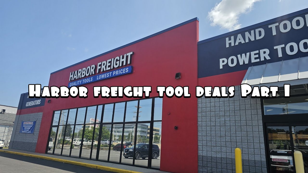 Harbor freight tool deals Part 1