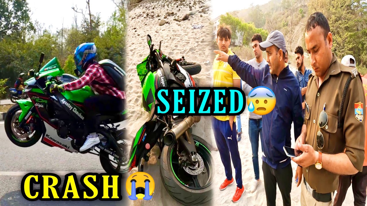 Apni Zx10r Ka Nuksan HoGaya Rishikesh Mein😭 Police Ke Sath Ladi 🤬 Socha Nahin Tha Aisa Ho Jayega😱