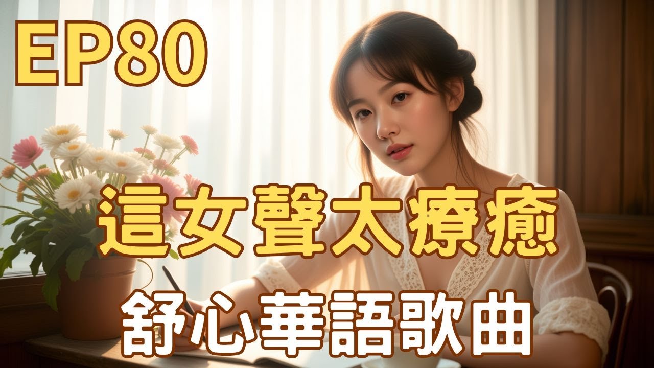 EP80 ♫ 這女聲太療癒《霧裡的花》｜舒心華語｜吃飯放空、背景音樂、寫作讀書、放鬆用音樂 #這女聲太療癒#sunoai