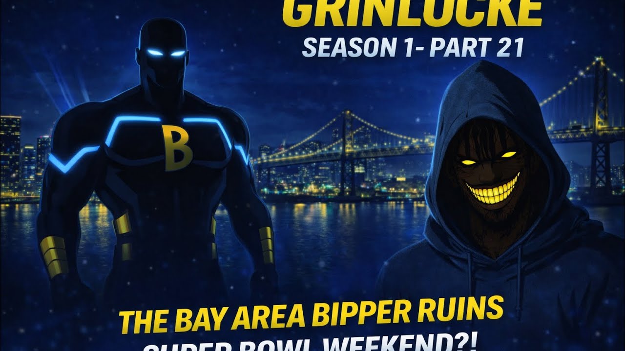 GRINLOCKE — “The BIPPER ”BAY AREA SUPERBOWL Episode | Season 1 Part 21 (Horror Comedy Black Anime)