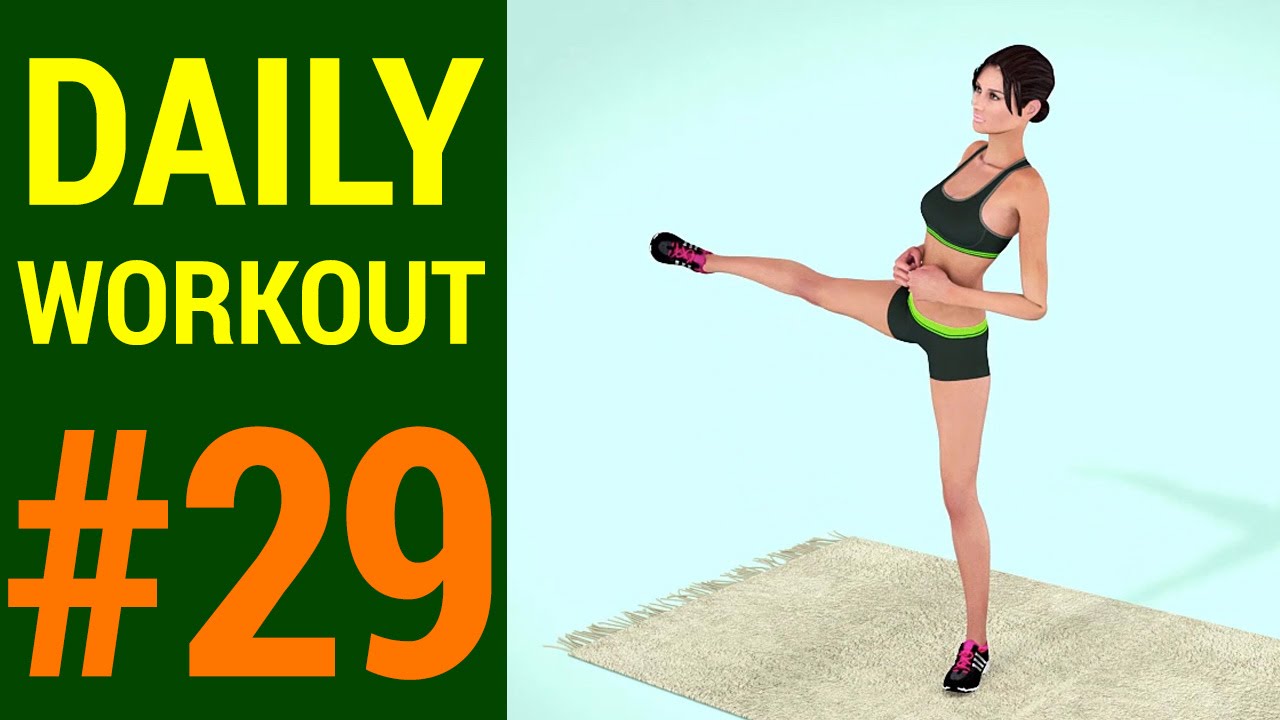 Daily Workout #029: Cardio + Lose Weight (148 Calories)