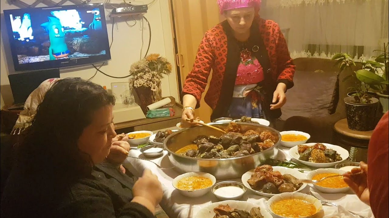OFF💯💯 DOLMALAR HARİKA KALABALIKLA YEMEK DAHADA MUHTEŞEM💯😍