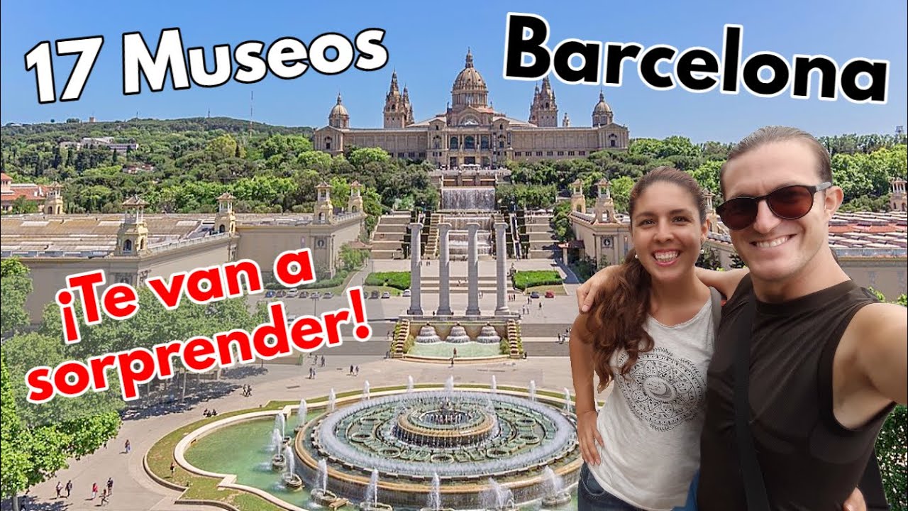 🔴 Los 17 Mejores MUSEOS que ver en BARCELONA (4K) | Cataluña - España