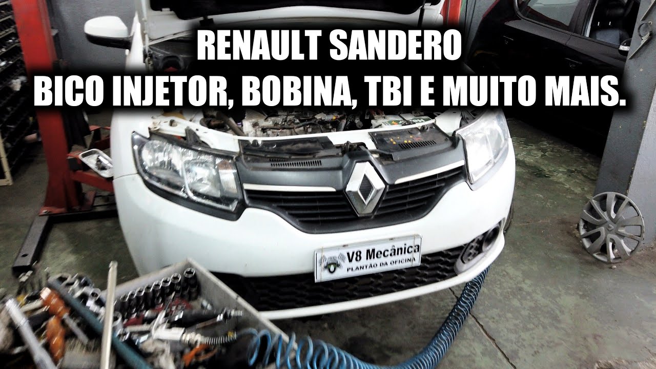 Renault Sandero - Bico injetor, Bobina, TBI e muito mais.