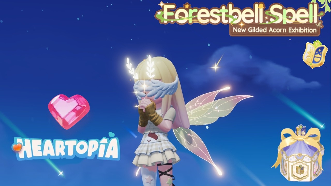 Gacha, monedas y tiradas de Hechizo Forestal  | Heartopia 🎀