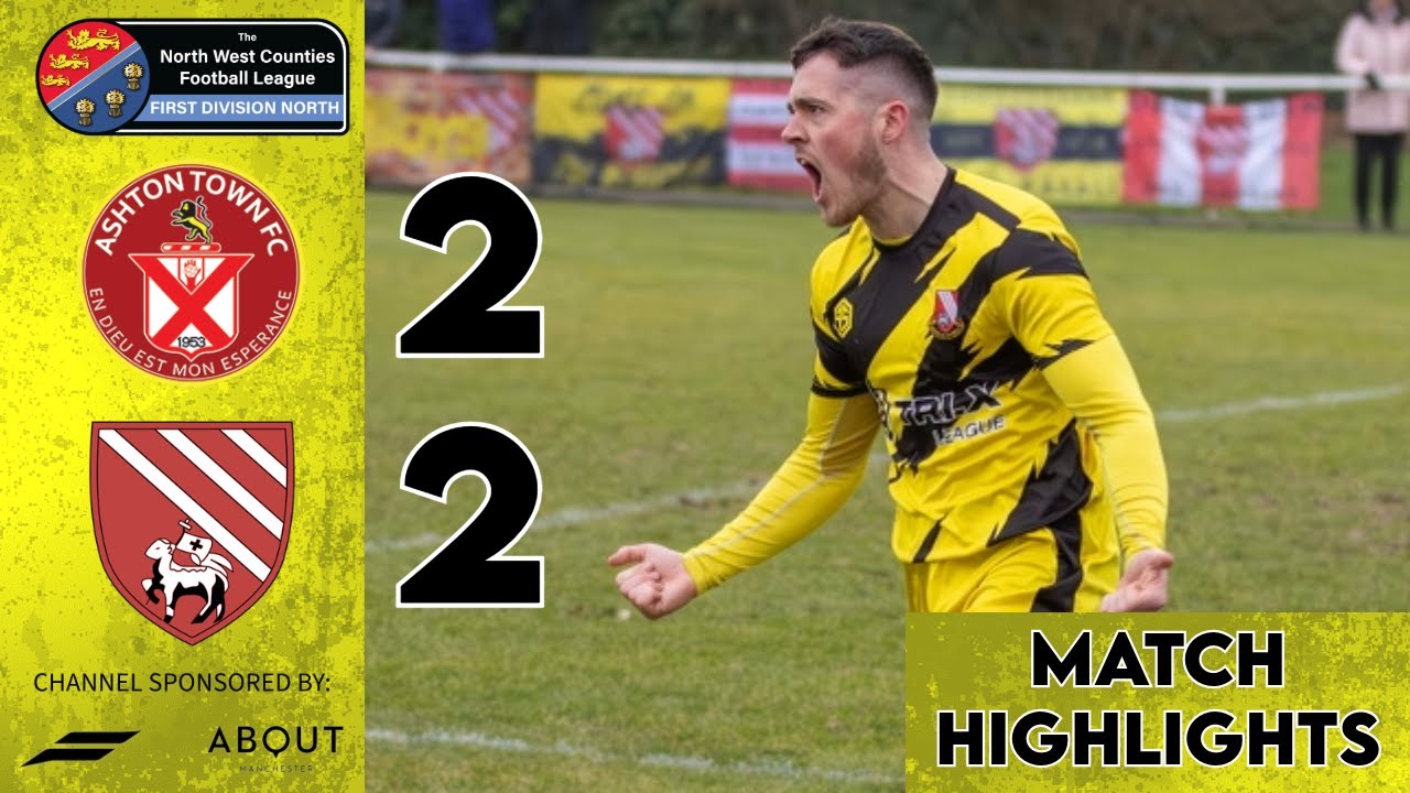 Match Highlights - Ashton Town Vs Droylsden FC | NWCFL First Division North | 08/02/2025