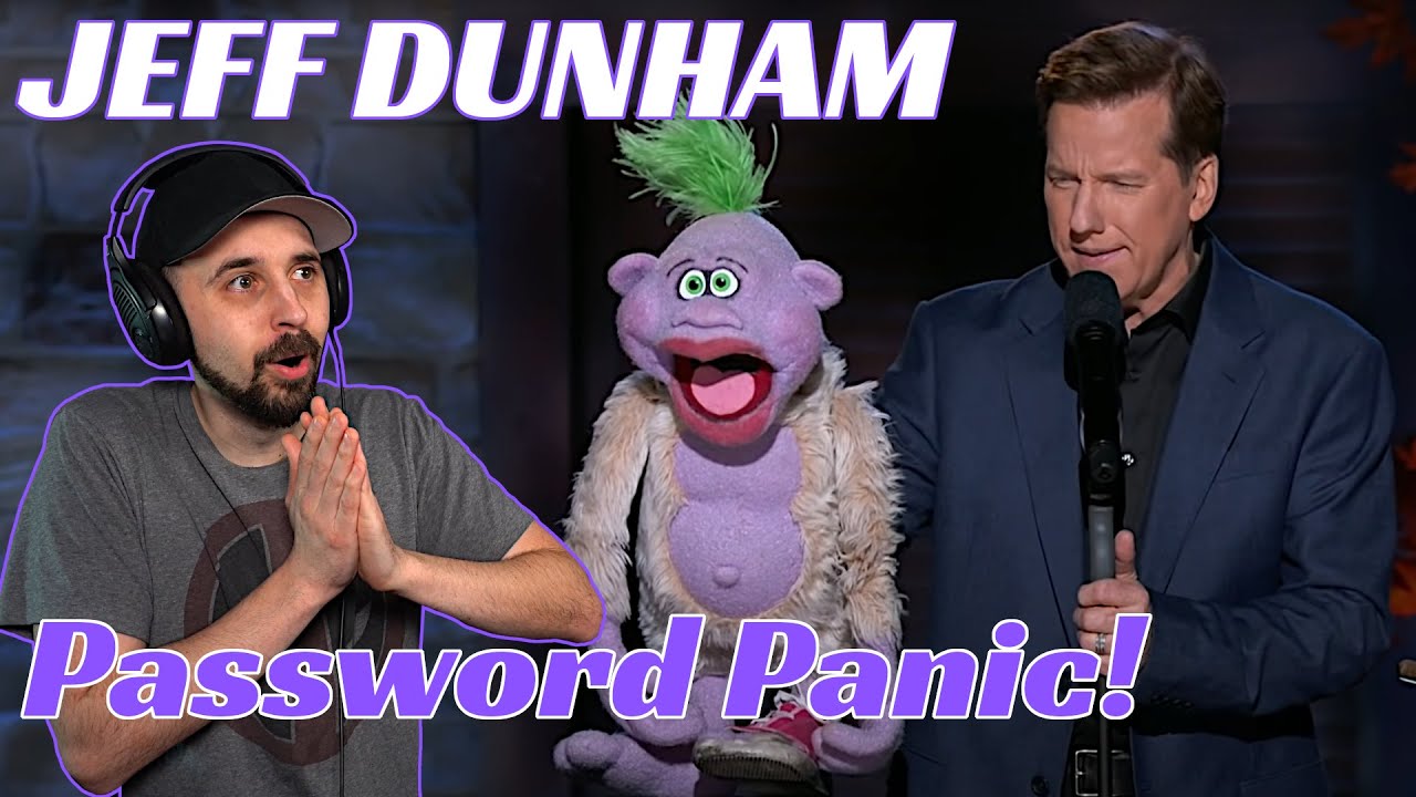 I HAVE TO DO THIS! LOL! Jeff Dunham REACTION - Peanut&rsquo;s Password Panic!