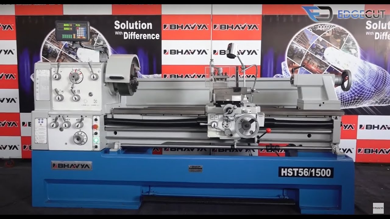 High Speed All Geared Lathe Machine (Model &ndash; HST56/1500) - Bhavya Machine Tools