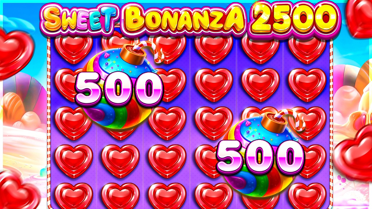 Огромный фурор на игровом автомате Sweet Bonanza 2500!!