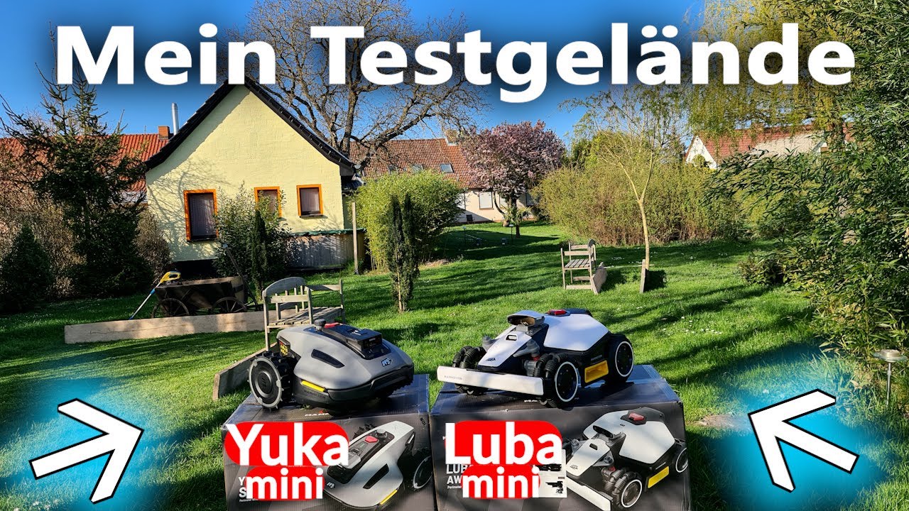 Luba mini & Yuka mini von Mammotion im Test  ✅ Alle Funktionen sehr anschaulich erklärt & getestet