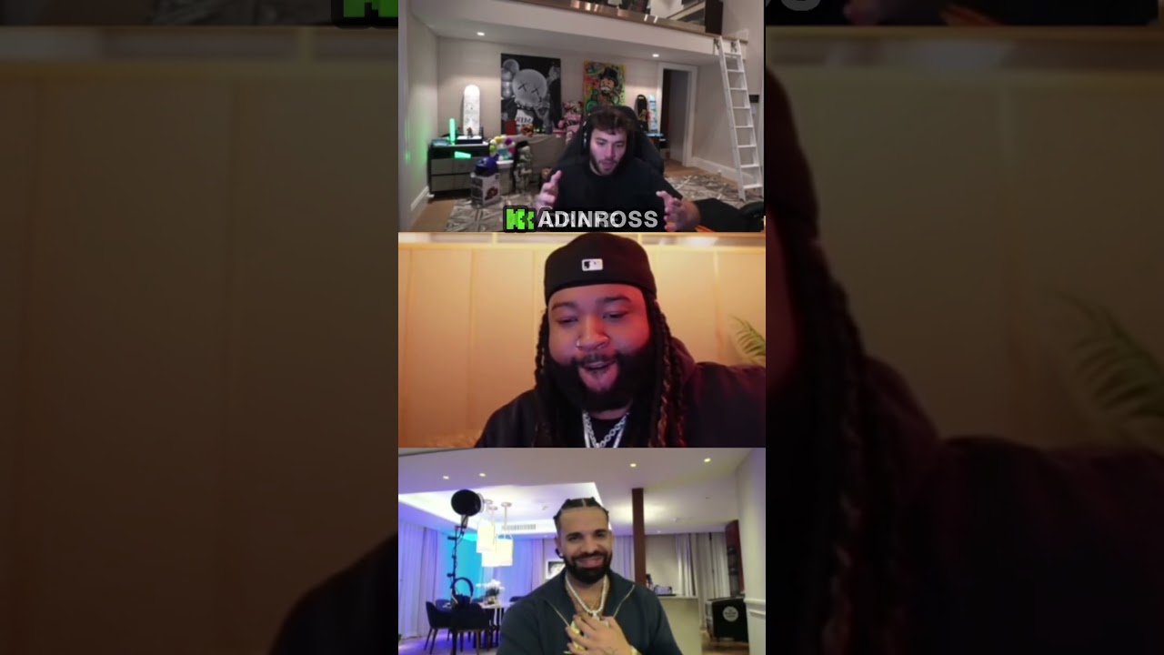 Adin Ross Asked PartyNextDoor How His Skin Is So Clear With Drake😂 #adin #funny #ishowspeed #clips