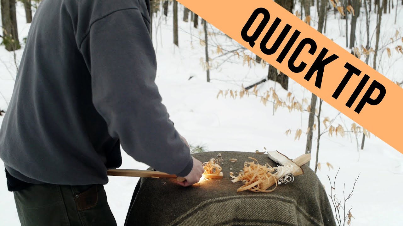 Ben's Backwoods Feather Sticks and Ferro Rod the 2/3 Rule