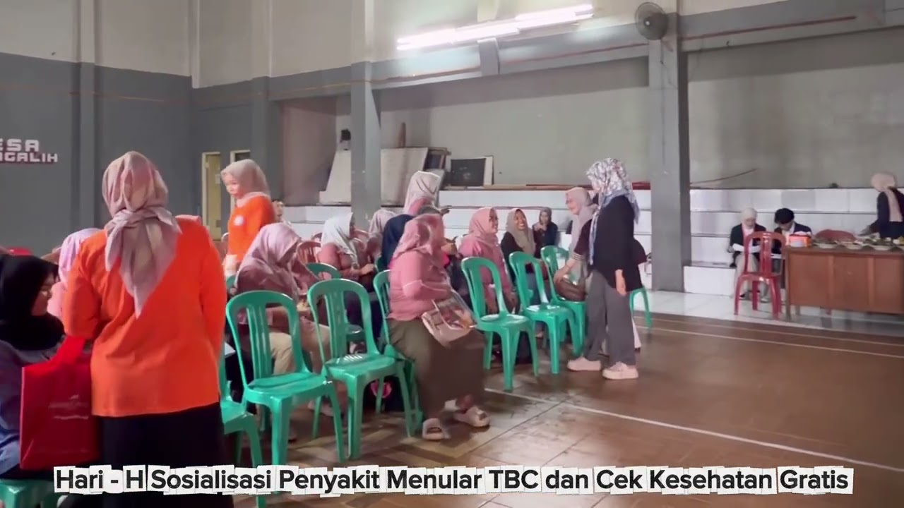 GERMAS & PHBS: Sosialisasi Penyakit Menular TBC dan Cek Kesehatan Gratis di Desa Sukagalih