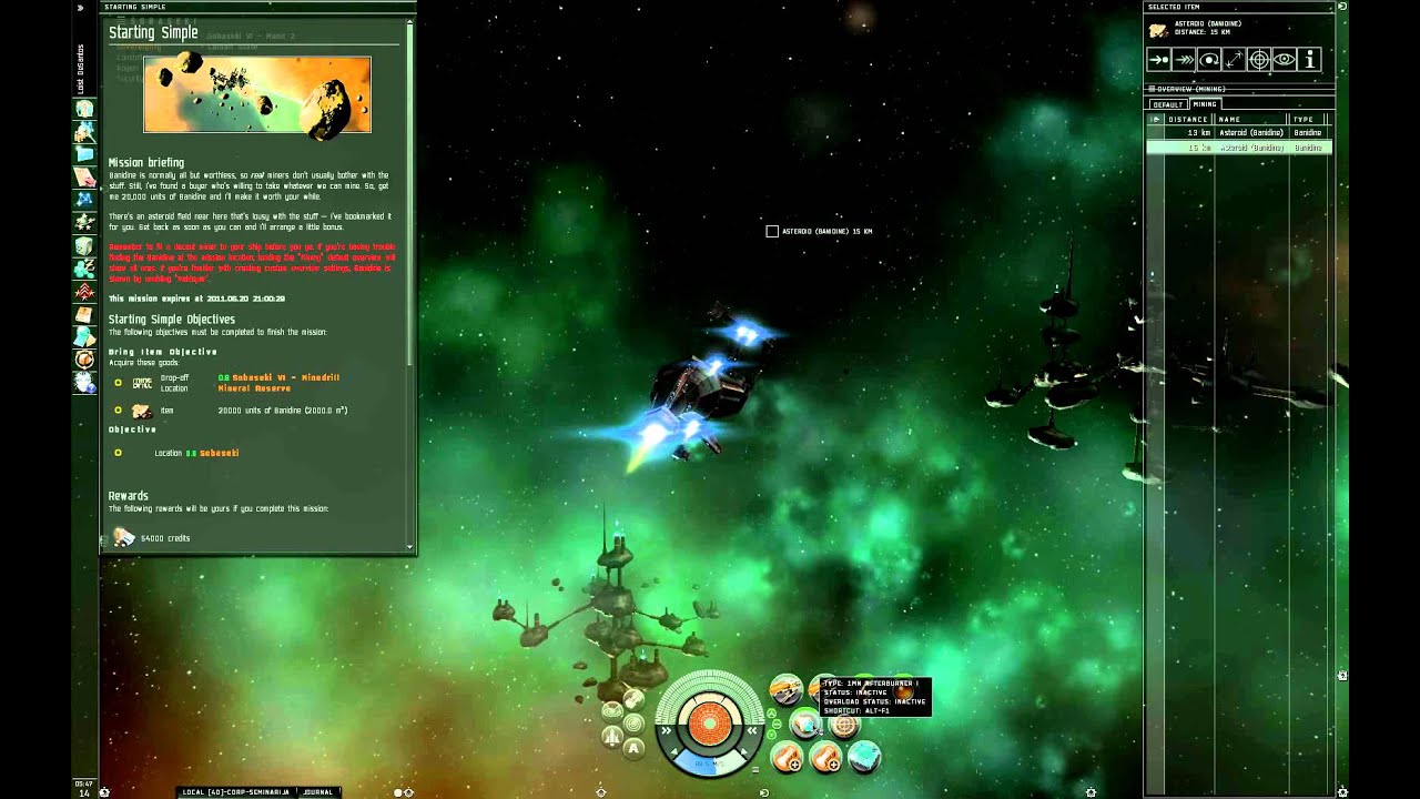 Eve Online Targeting Bug 2011.06.14 08:47