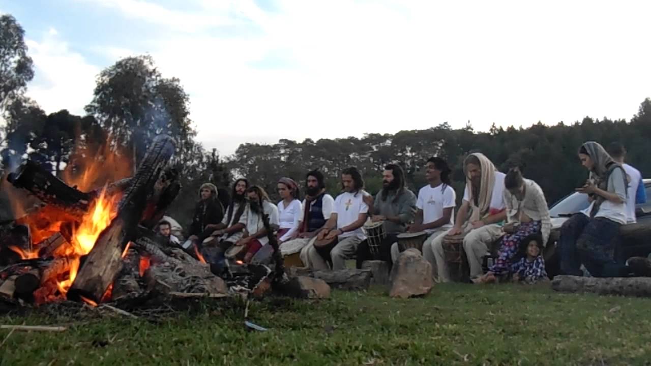 NyahBinghi Familia Rochedo - Abertura Reggae á Beira Mato 15/08/2015