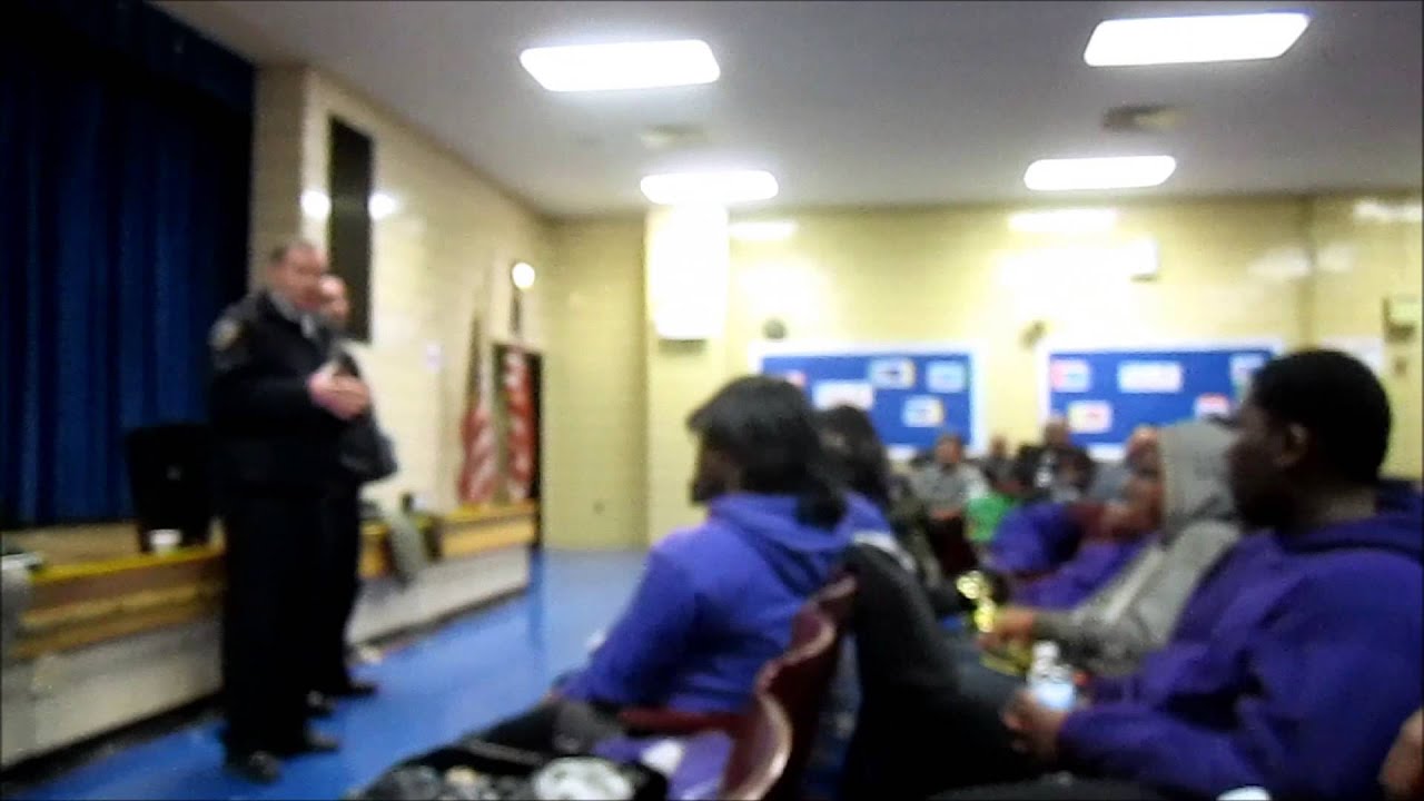 BOTTOM LINE   75th Precinct NYPD and East New York Urban Youth Corps Increase The Peace Stop The Vio