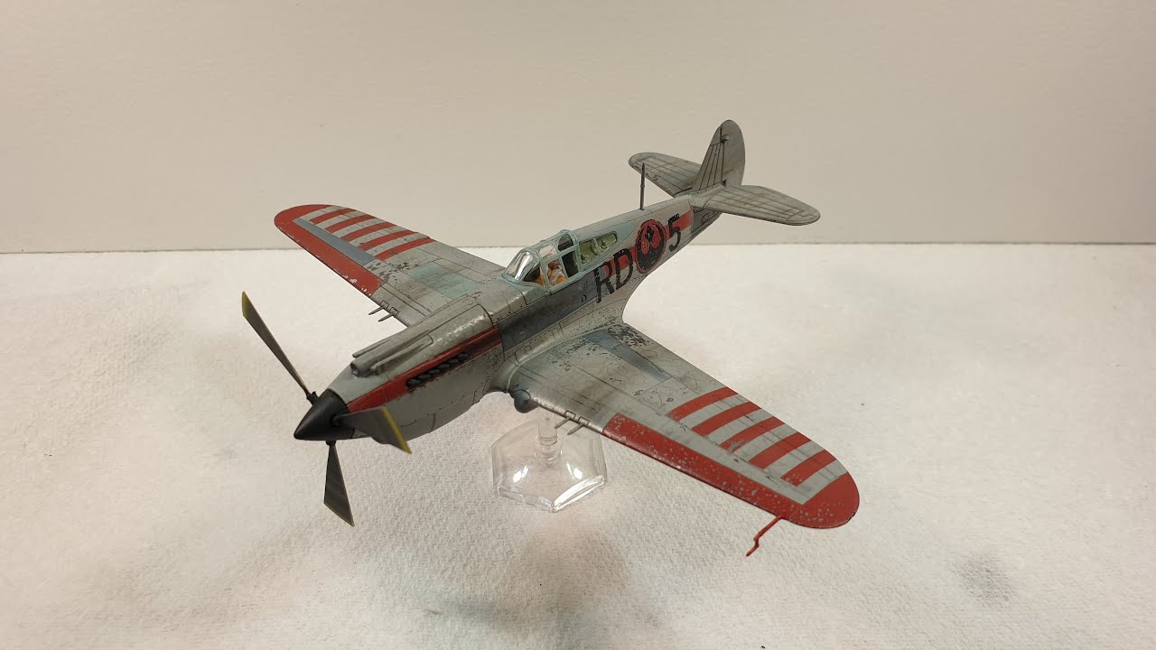 Building the Airfix 1/72 Curtiss Tomahawk IIB, Rebel Alliance edition