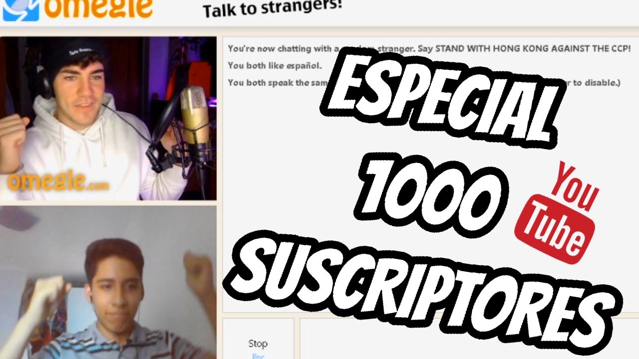 ESPECIAL 1000 SUSCRIPTORES | Personas me cuentan que hacen en cuarentena OMEGLE | BrayanNation