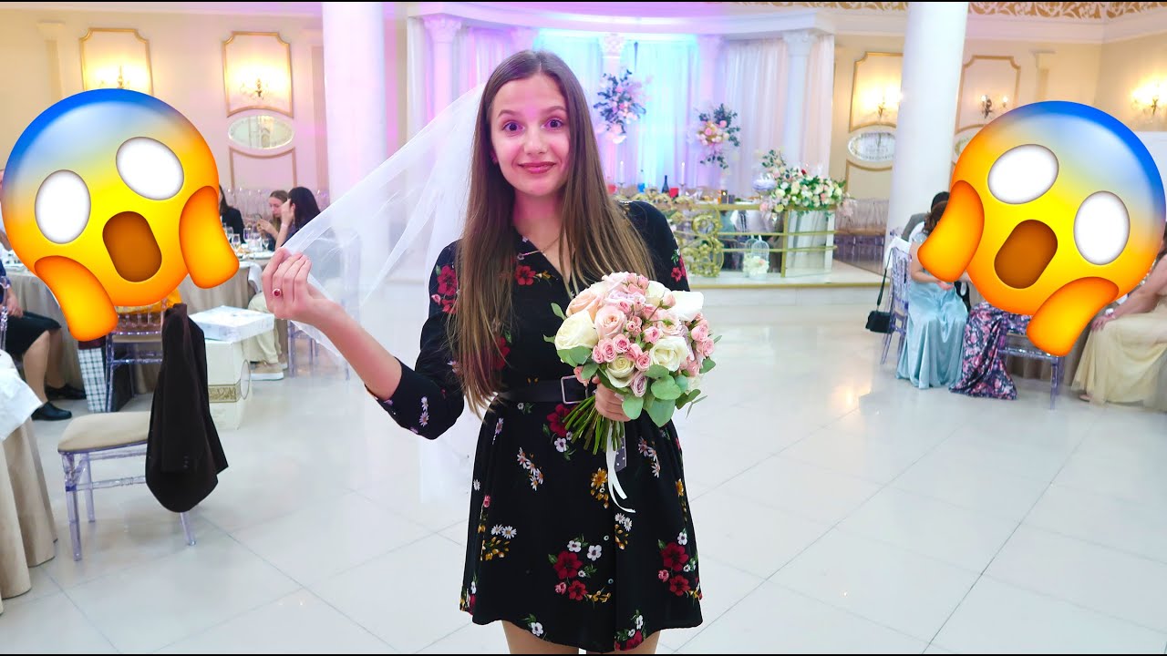 Irochka vrea sa fie Mireasa / A prins Buchetul Miresei la Nunta