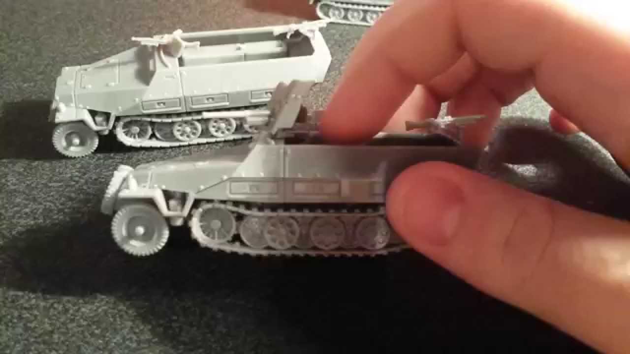 Plastic soldier company sdkfz 251/D Unboxing