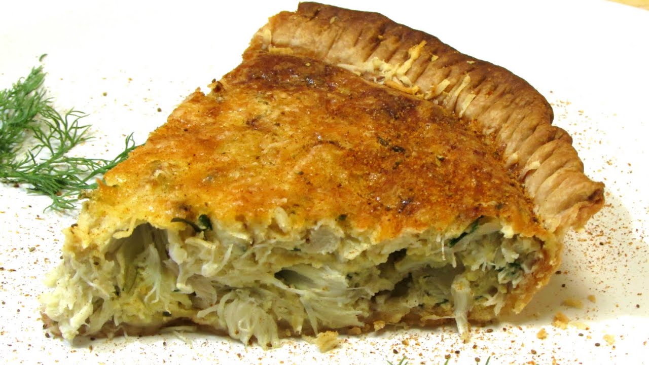 Crab Quiche - How to make a Blue Crab Quiche