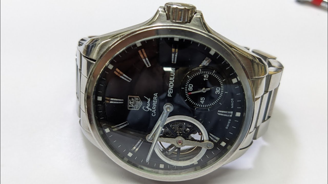 TAG HEUER AUTOM&Aacute;TICO CARRERA  WAJ2150 TROCA DE BALAN&Ccedil;O! RECEBEU UM CORA&Ccedil;&Atilde;O NOVO! M&Aacute;QUINA INCR&Iacute;VEL!!