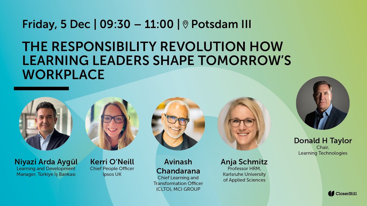 OEB 2025 - Friday Keynote Plenary: The Responsibility Revolution