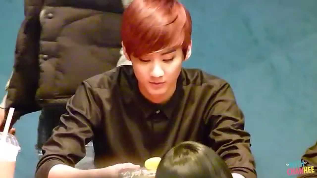 [WITHCHANHEE] 141018 Chunji @  Suwon Fansign Event