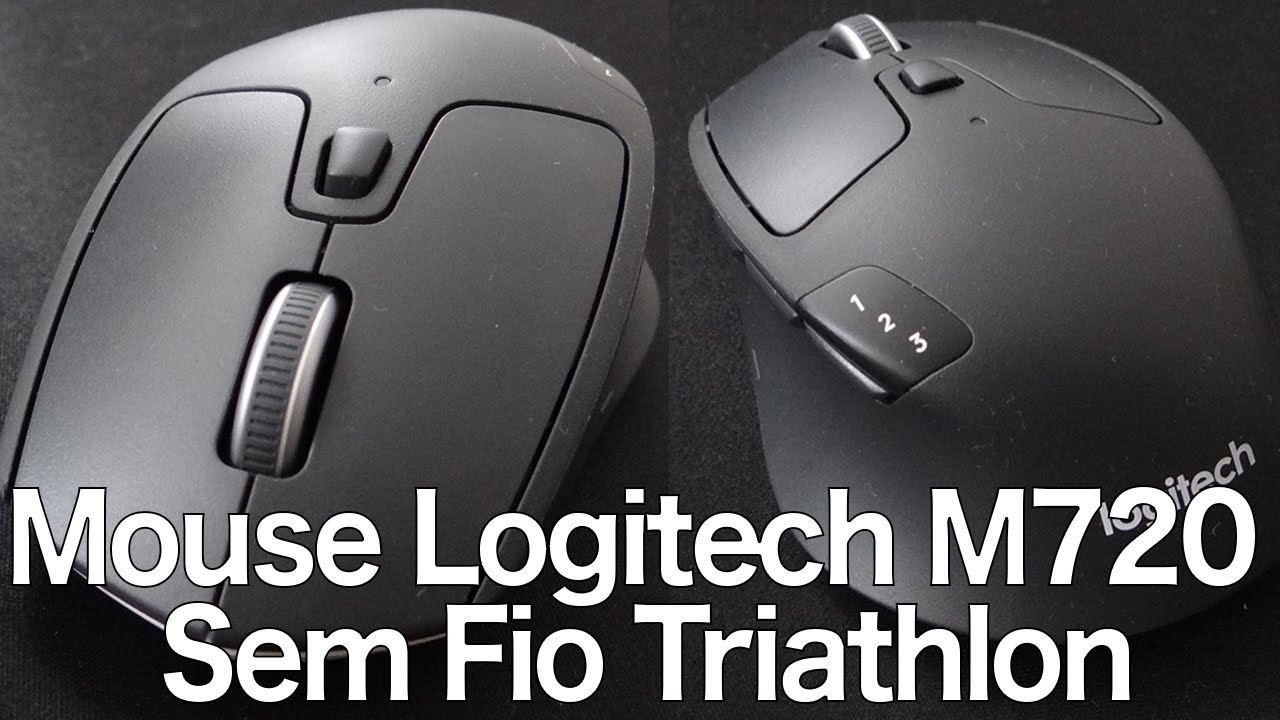 Mouse Logitech M720 Sem Fio Triathlon