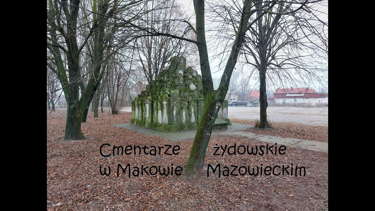 Piramida z macew - Maków Mazowiecki