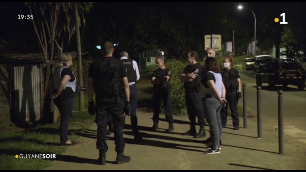 Opération de contrôle de la gendarmerie dans deux quartiers de Matoury