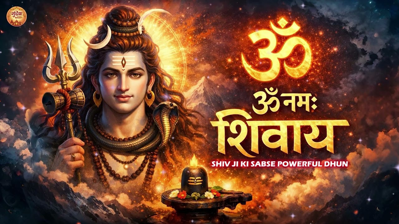 ॐ नमः शिवाय मंत्र | मन को शांति देने वाला शिव मंत्र | Mahadev Bhakti Song | Shiv Bhajan 2026