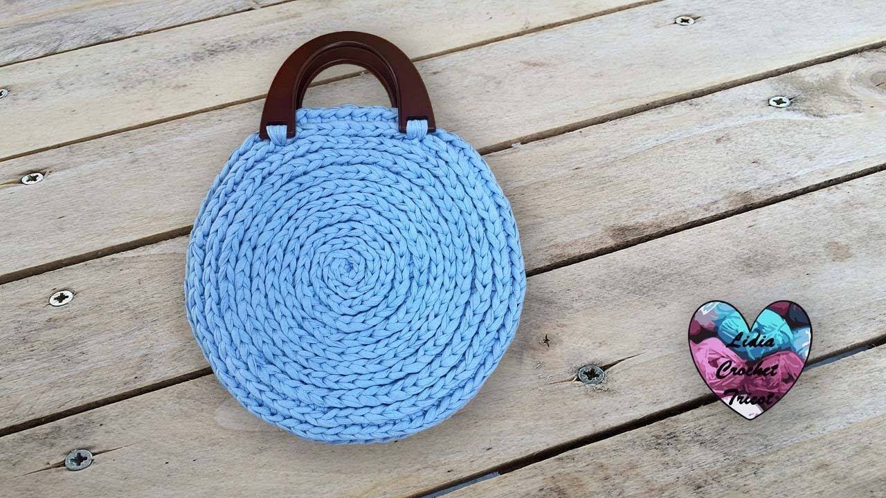 Sac rond tendance crochet très facile 